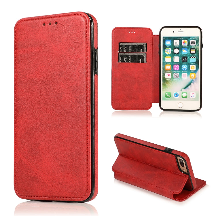 Custodia portafoglio in pelle con ventosa magnetica per iPhone