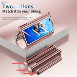 Custodia per telefono con cerniera galvanica con stilo, For Huawei Mate X2, For Honor Magic V, For Samsung Galaxy Z Fold2 5G, For Xiaomi Mi Mix Fold, For Samsung Galaxy Z Fold2 5G with Film