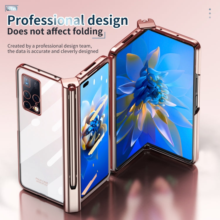Custodia per telefono con cerniera galvanica con stilo, For Huawei Mate X2, For Honor Magic V, For Samsung Galaxy Z Fold2 5G, For Xiaomi Mi Mix Fold, For Samsung Galaxy Z Fold2 5G with Film