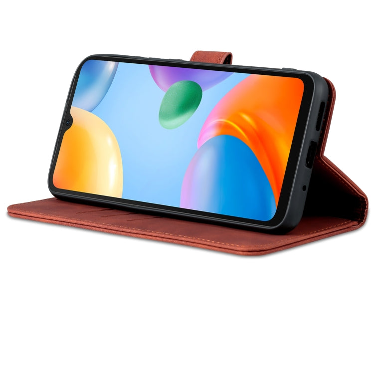 AZNS Skin Feel Calf Texture Flip Custodia in pelle per telefono, For Xiaomi Redmi 10C / Redmi 10 India, For Xiaomi Poco X4 Pro 5G