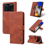 AZNS Skin Feel Calf Texture Flip Custodia in pelle per telefono, For Xiaomi Redmi 10C / Redmi 10 India, For Xiaomi Poco X4 Pro 5G