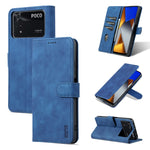 AZNS Skin Feel Calf Texture Flip Custodia in pelle per telefono, For Xiaomi Redmi 10C / Redmi 10 India, For Xiaomi Poco X4 Pro 5G