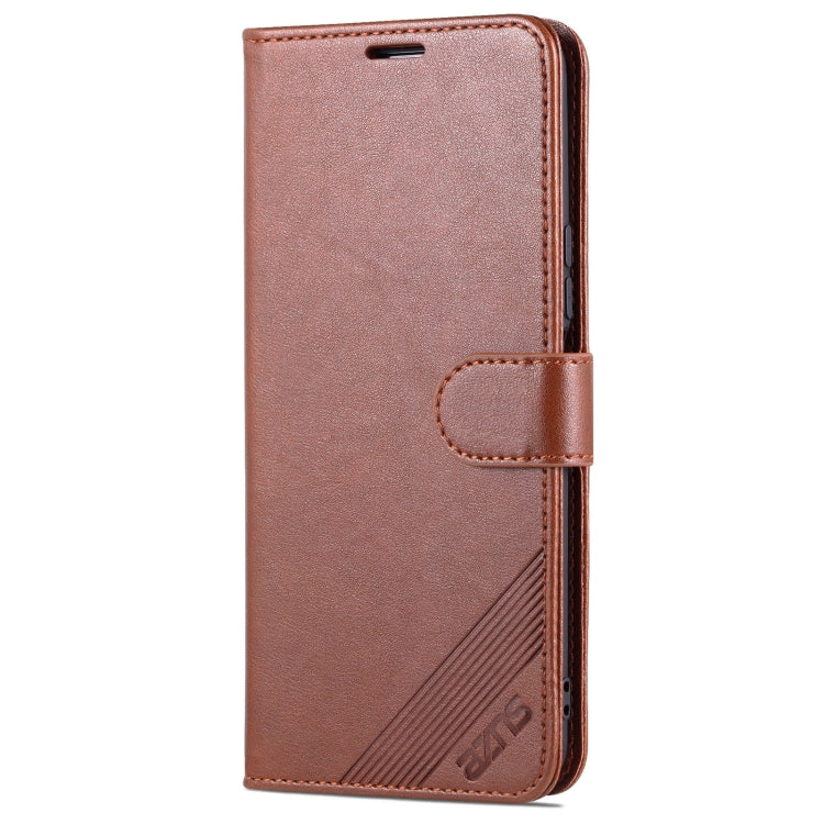 AZNS Custodia per cellulare in pelle di pecora con struttura in pelle di pecora, For U-Magic Enjoy 50 Plus, For Honor X8 / X30i