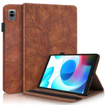 Custodia per tablet orizzontale in pelle a conchiglia orizzontale serie Life Tree, For OPPO Realme Pad mini