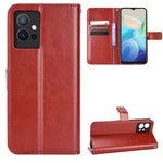 Cassa del telefono in pelle con texture retrò Crazy Horse, For vivo Y55 5G / T1 5G / Y75 5G, For Samsung Galaxy M33 5G, For Xiaomi Poco F4 GT / Redmi K50 Gaming, For Xiaomi Poco X4 NFC /Redmi Note 11 Pro China, For Xiaomi Black Shark 5                 ...