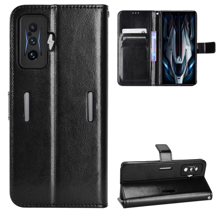 Cassa del telefono in pelle con texture retrò Crazy Horse, For vivo Y55 5G / T1 5G / Y75 5G, For Samsung Galaxy M33 5G, For Xiaomi Poco F4 GT / Redmi K50 Gaming, For Xiaomi Poco X4 NFC /Redmi Note 11 Pro China, For Xiaomi Black Shark 5                 ...