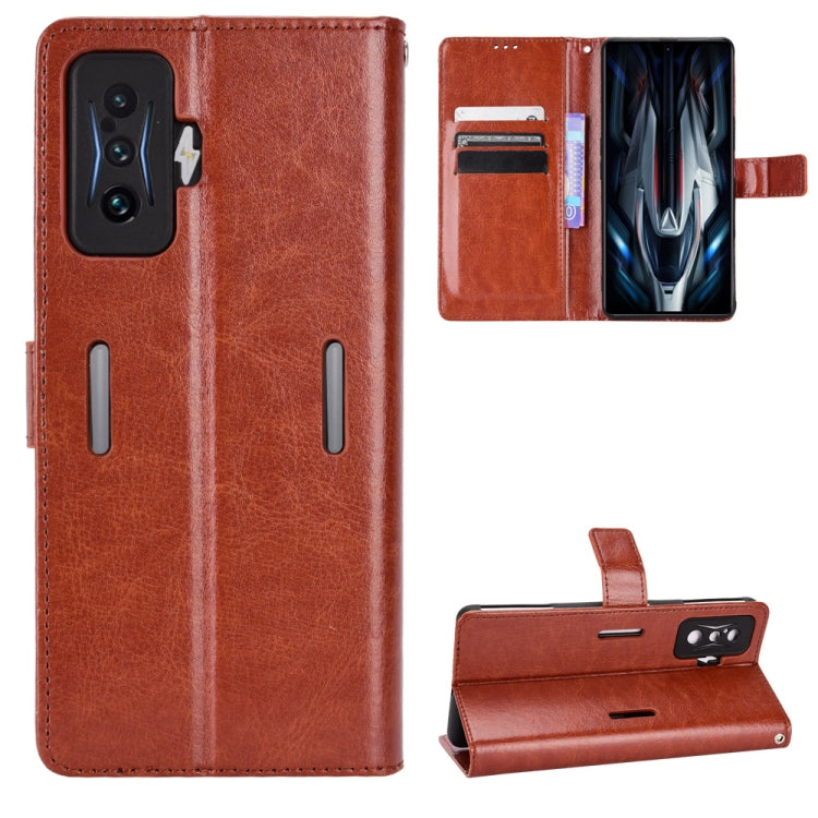 Cassa del telefono in pelle con texture retrò Crazy Horse, For vivo Y55 5G / T1 5G / Y75 5G, For Samsung Galaxy M33 5G, For Xiaomi Poco F4 GT / Redmi K50 Gaming, For Xiaomi Poco X4 NFC /Redmi Note 11 Pro China, For Xiaomi Black Shark 5                 ...