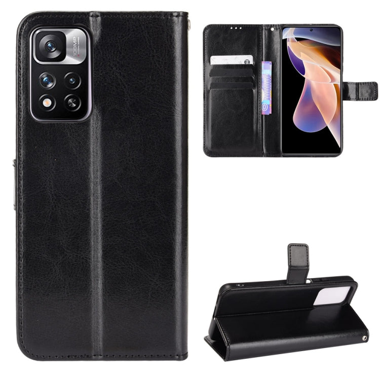 Cassa del telefono in pelle con texture retrò Crazy Horse, For vivo Y55 5G / T1 5G / Y75 5G, For Samsung Galaxy M33 5G, For Xiaomi Poco F4 GT / Redmi K50 Gaming, For Xiaomi Poco X4 NFC /Redmi Note 11 Pro China, For Xiaomi Black Shark 5                 ...