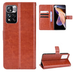 Cassa del telefono in pelle con texture retrò Crazy Horse, For vivo Y55 5G / T1 5G / Y75 5G, For Samsung Galaxy M33 5G, For Xiaomi Poco F4 GT / Redmi K50 Gaming, For Xiaomi Poco X4 NFC /Redmi Note 11 Pro China, For Xiaomi Black Shark 5                 ...