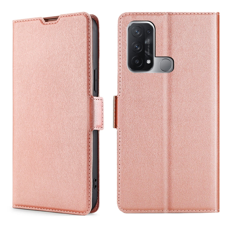 Custodia per telefono in pelle con vibrazione orizzontale in PU + TPU con fibbia laterale ultrasottile, For OPPO A36 4G/A76 4G Global, For OPPO A96 5G, For OPPO Find X5 Lite, For OPPO Find X5 Pro, For OPPO K9S/Realme Q3S, For OPPO Reno5 A