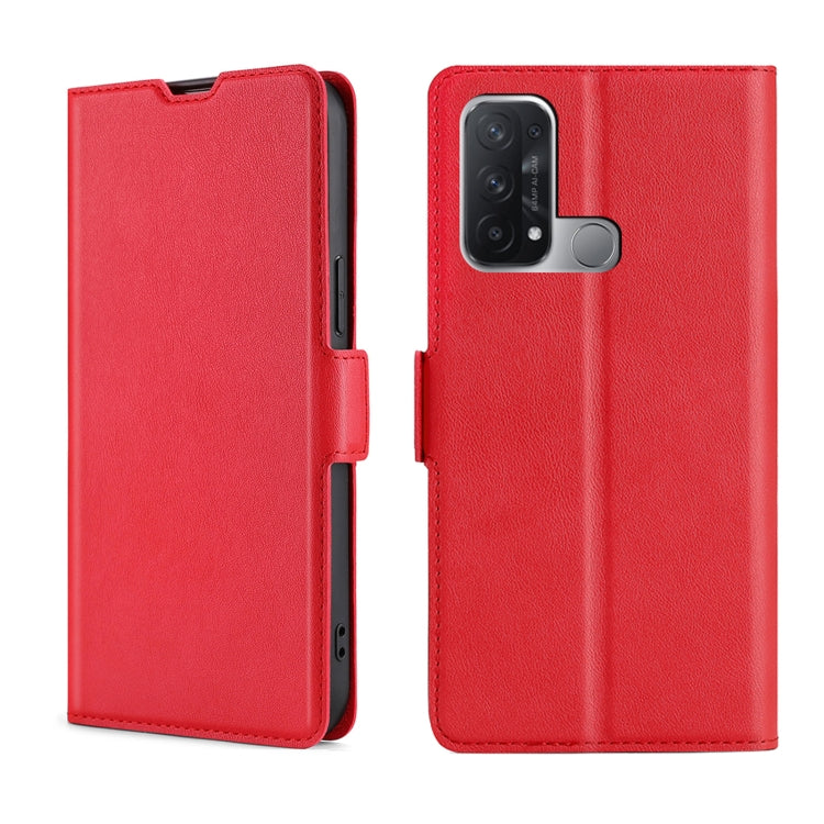 Custodia per telefono in pelle con vibrazione orizzontale in PU + TPU con fibbia laterale ultrasottile, For OPPO A36 4G/A76 4G Global, For OPPO A96 5G, For OPPO Find X5 Lite, For OPPO Find X5 Pro, For OPPO K9S/Realme Q3S, For OPPO Reno5 A