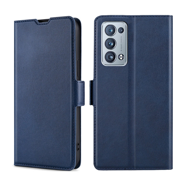 Custodia per telefono in pelle con vibrazione orizzontale in PU + TPU con fibbia laterale ultrasottile, For OPPO Reno6, For OPPO Reno6 Pro, For OPPO Reno6 Pro+ 5G, For OPPO Reno7 5G Global, For OPPO Realme 8i, For OPPO Realme 9 Pro