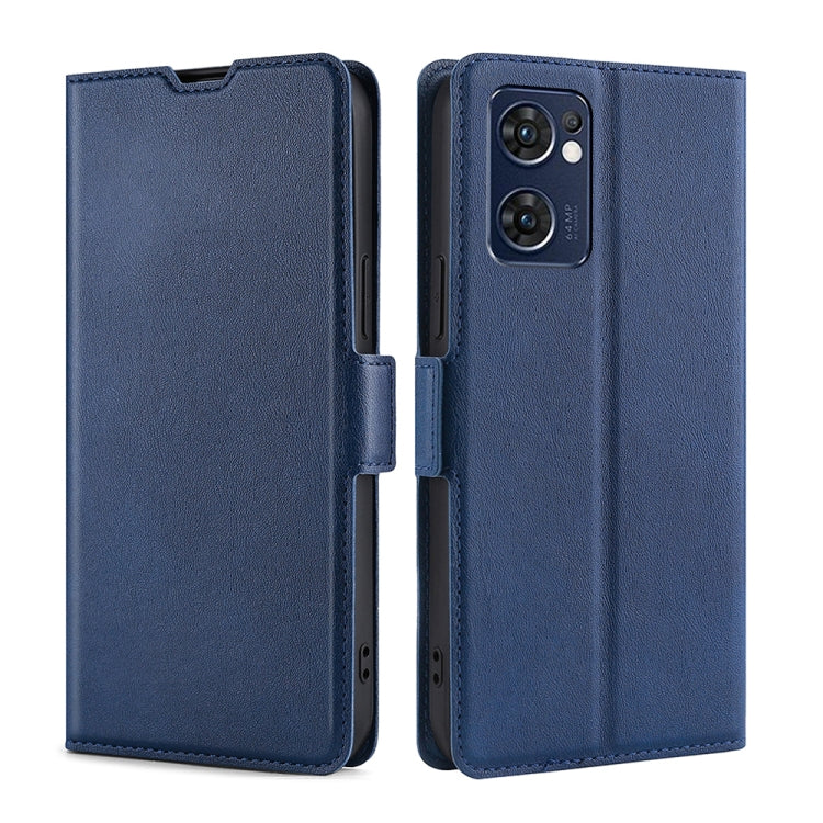 Custodia per telefono in pelle con vibrazione orizzontale in PU + TPU con fibbia laterale ultrasottile, For OPPO Reno6, For OPPO Reno6 Pro, For OPPO Reno6 Pro+ 5G, For OPPO Reno7 5G Global, For OPPO Realme 8i, For OPPO Realme 9 Pro