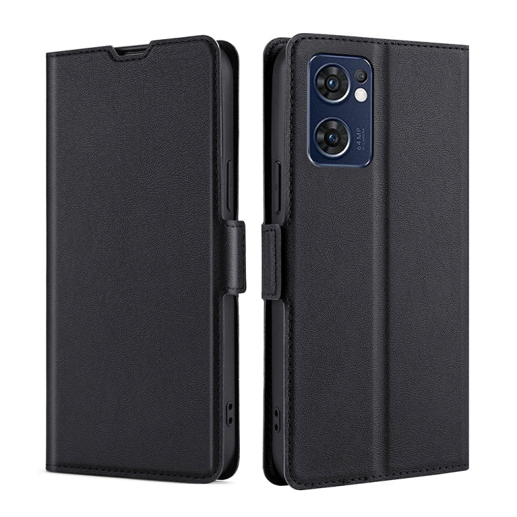Custodia per telefono in pelle con vibrazione orizzontale in PU + TPU con fibbia laterale ultrasottile, For OPPO Reno6, For OPPO Reno6 Pro, For OPPO Reno6 Pro+ 5G, For OPPO Reno7 5G Global, For OPPO Realme 8i, For OPPO Realme 9 Pro