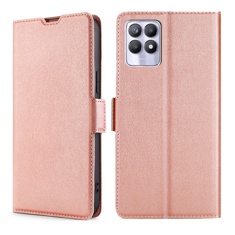 Custodia per telefono in pelle con vibrazione orizzontale in PU + TPU con fibbia laterale ultrasottile, For OPPO Reno6, For OPPO Reno6 Pro, For OPPO Reno6 Pro+ 5G, For OPPO Reno7 5G Global, For OPPO Realme 8i, For OPPO Realme 9 Pro