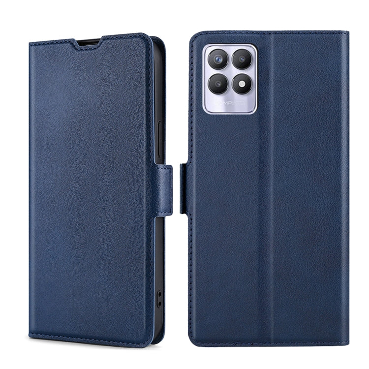 Custodia per telefono in pelle con vibrazione orizzontale in PU + TPU con fibbia laterale ultrasottile, For OPPO Reno6, For OPPO Reno6 Pro, For OPPO Reno6 Pro+ 5G, For OPPO Reno7 5G Global, For OPPO Realme 8i, For OPPO Realme 9 Pro