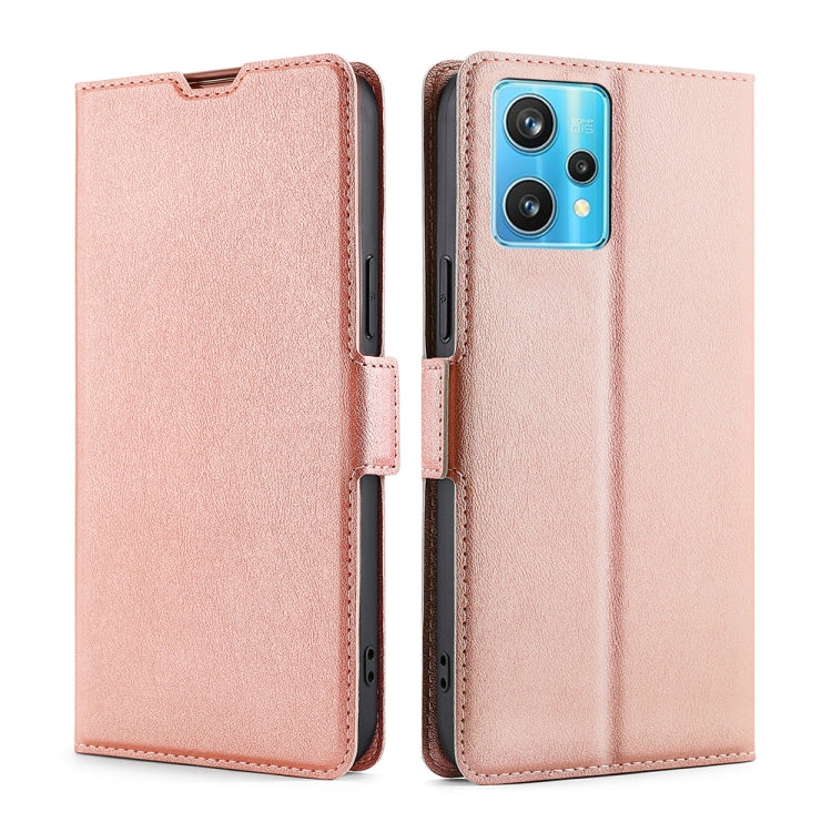 Custodia per telefono in pelle con vibrazione orizzontale in PU + TPU con fibbia laterale ultrasottile, For OPPO Realme 9 Pro+, For OPPO Realme 9i/A36 4G/A96 4G/K10 4G/A76 4G, For OPPO Realme C31, For OPPO Realme C35, For OPPO Realme GT Neo3           ...