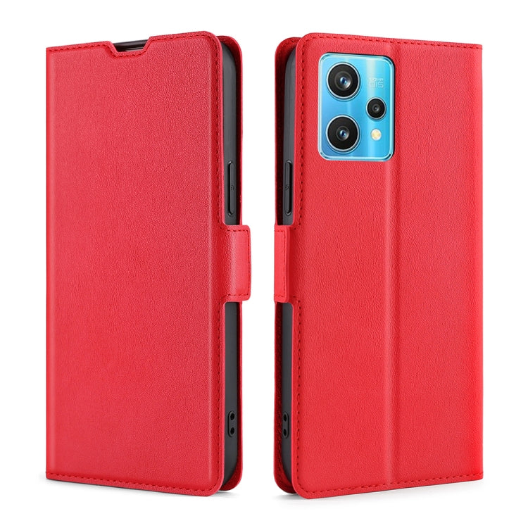 Custodia per telefono in pelle con vibrazione orizzontale in PU + TPU con fibbia laterale ultrasottile, For OPPO Realme 9 Pro+, For OPPO Realme 9i/A36 4G/A96 4G/K10 4G/A76 4G, For OPPO Realme C31, For OPPO Realme C35, For OPPO Realme GT Neo3           ...