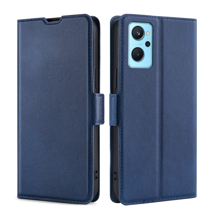 Custodia per telefono in pelle con vibrazione orizzontale in PU + TPU con fibbia laterale ultrasottile, For OPPO Realme 9 Pro+, For OPPO Realme 9i/A36 4G/A96 4G/K10 4G/A76 4G, For OPPO Realme C31, For OPPO Realme C35, For OPPO Realme GT Neo3           ...