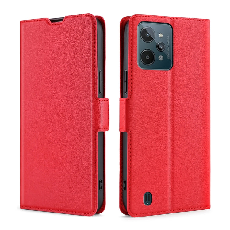 Custodia per telefono in pelle con vibrazione orizzontale in PU + TPU con fibbia laterale ultrasottile, For OPPO Realme 9 Pro+, For OPPO Realme 9i/A36 4G/A96 4G/K10 4G/A76 4G, For OPPO Realme C31, For OPPO Realme C35, For OPPO Realme GT Neo3           ...