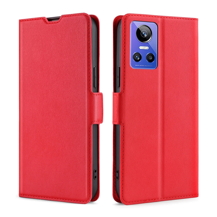 Custodia per telefono in pelle con vibrazione orizzontale in PU + TPU con fibbia laterale ultrasottile, For OPPO Realme 9 Pro+, For OPPO Realme 9i/A36 4G/A96 4G/K10 4G/A76 4G, For OPPO Realme C31, For OPPO Realme C35, For OPPO Realme GT Neo3           ...