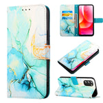 Cassa del telefono di cuoio di vibrazione del modello di marmo PT003, For OPPO A57 5G 2022, For OPPO Realme C31 4G, For OPPO Reno7 4G/F21 Pro, For Motorola Moto G 5G 2022