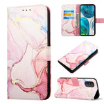 Cassa del telefono di cuoio di vibrazione del modello di marmo PT003, For Sony Xperia 1 IV, For Motorola Moto G52, For Sony Xperia 10 IV, For Sony Xperia ACE III