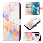 Cassa del telefono di cuoio di vibrazione del modello di marmo PT003, For Sony Xperia 1 IV, For Motorola Moto G52, For Sony Xperia 10 IV, For Sony Xperia ACE III