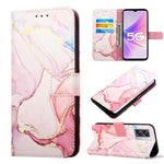 Cassa del telefono di cuoio di vibrazione del modello di marmo PT003, For OPPO A57 5G 2022, For OPPO Realme C31 4G, For OPPO Reno7 4G/F21 Pro, For Motorola Moto G 5G 2022