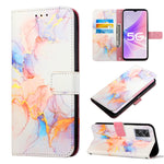 Cassa del telefono di cuoio di vibrazione del modello di marmo PT003, For OPPO A57 5G 2022, For OPPO Realme C31 4G, For OPPO Reno7 4G/F21 Pro, For Motorola Moto G 5G 2022