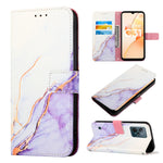 Cassa del telefono di cuoio di vibrazione del modello di marmo PT003, For OPPO A57 5G 2022, For OPPO Realme C31 4G, For OPPO Reno7 4G/F21 Pro, For Motorola Moto G 5G 2022