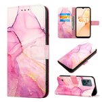 Cassa del telefono di cuoio di vibrazione del modello di marmo PT003, For OPPO A57 5G 2022, For OPPO Realme C31 4G, For OPPO Reno7 4G/F21 Pro, For Motorola Moto G 5G 2022