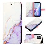 Cassa del telefono di cuoio di vibrazione del modello di marmo PT003, For OPPO A57 5G 2022, For OPPO Realme C31 4G, For OPPO Reno7 4G/F21 Pro, For Motorola Moto G 5G 2022