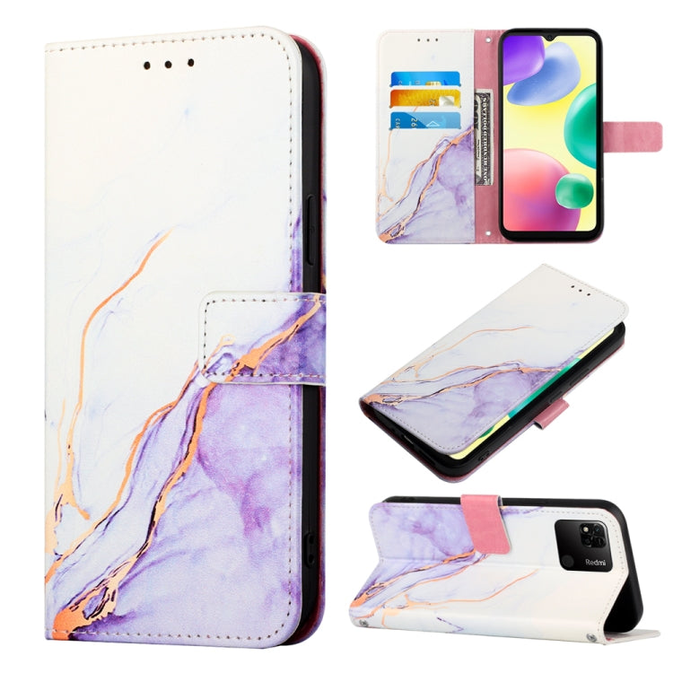 Cassa del telefono di cuoio di vibrazione del modello di marmo PT003, For Xiaomi Redmi 10A, For Samsung Galaxy M33 5G, For Samsung Galaxy M53 5G