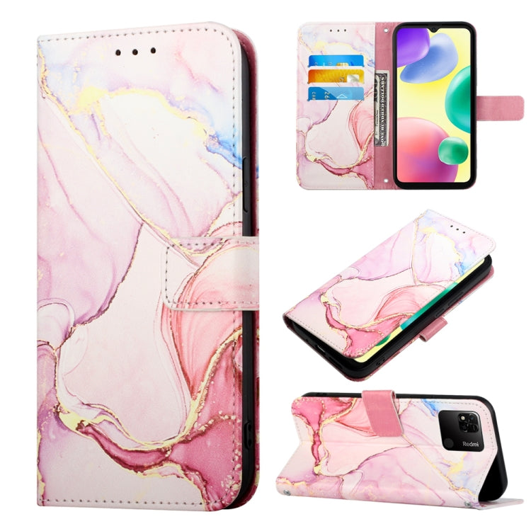 Cassa del telefono di cuoio di vibrazione del modello di marmo PT003, For Xiaomi Redmi 10A, For Samsung Galaxy M33 5G, For Samsung Galaxy M53 5G