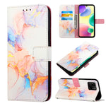 Cassa del telefono di cuoio di vibrazione del modello di marmo PT003, For Xiaomi Redmi 10A, For Samsung Galaxy M33 5G, For Samsung Galaxy M53 5G