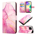 Cassa del telefono di cuoio di vibrazione del modello di marmo PT003, For Xiaomi Redmi 10A, For Samsung Galaxy M33 5G, For Samsung Galaxy M53 5G