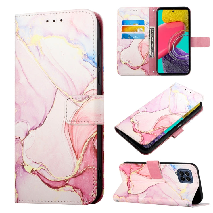 Cassa del telefono di cuoio di vibrazione del modello di marmo PT003, For Xiaomi Redmi 10A, For Samsung Galaxy M33 5G, For Samsung Galaxy M53 5G