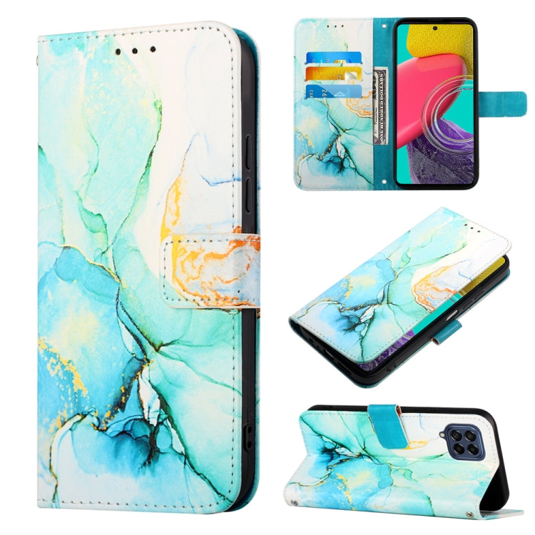 Cassa del telefono di cuoio di vibrazione del modello di marmo PT003, For Xiaomi Redmi 10A, For Samsung Galaxy M33 5G, For Samsung Galaxy M53 5G