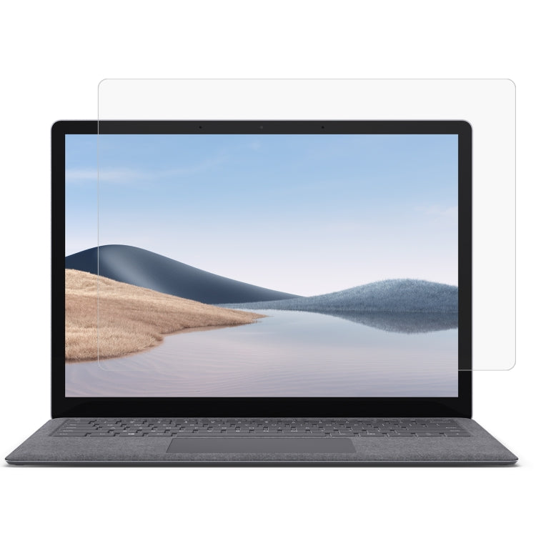 Pellicola per tablet in vetro temperato antideflagrante 9H 2.5D, For Microsoft Surface Laptop 3 / 4
