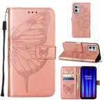 Custodia per telefono in pelle con farfalla goffrata, For OnePlus Nord CE 2 5G, For OPPO A57 5G 2022, For OPPO Realme C31 4G