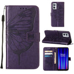 Custodia per telefono in pelle con farfalla goffrata, For OnePlus Nord CE 2 5G, For OPPO A57 5G 2022, For OPPO Realme C31 4G