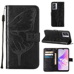 Custodia per telefono in pelle con farfalla goffrata, For OnePlus Nord CE 2 5G, For OPPO A57 5G 2022, For OPPO Realme C31 4G