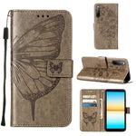 Custodia per telefono in pelle con farfalla goffrata, For OPPO Reno7 4G/F21 Pro, For Sony Xperia 1 IV, For Sony Xperia 10 IV