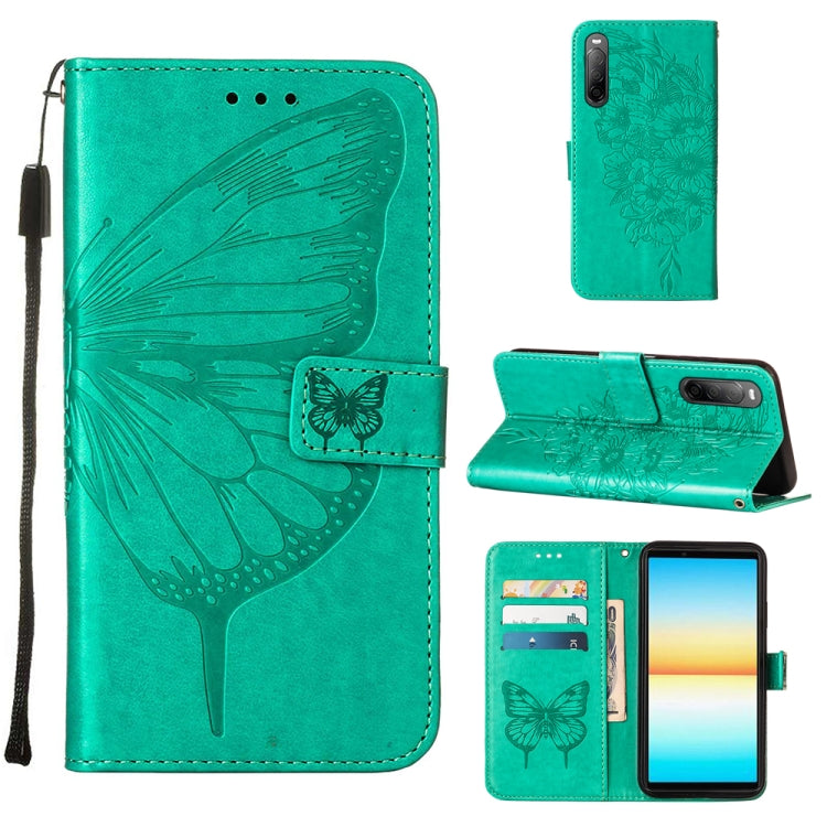 Custodia per telefono in pelle con farfalla goffrata, For OPPO Reno7 4G/F21 Pro, For Sony Xperia 1 IV, For Sony Xperia 10 IV