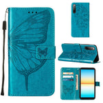 Custodia per telefono in pelle con farfalla goffrata, For OPPO Reno7 4G/F21 Pro, For Sony Xperia 1 IV, For Sony Xperia 10 IV