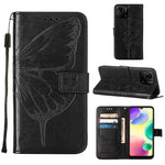 Custodia per telefono in pelle con farfalla goffrata, For Sony Xperia ACE III, For Xiaomi Redmi 10A, For Samsung Galaxy M33 5G