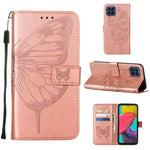 Custodia per telefono in pelle con farfalla goffrata, For Sony Xperia ACE III, For Xiaomi Redmi 10A, For Samsung Galaxy M33 5G