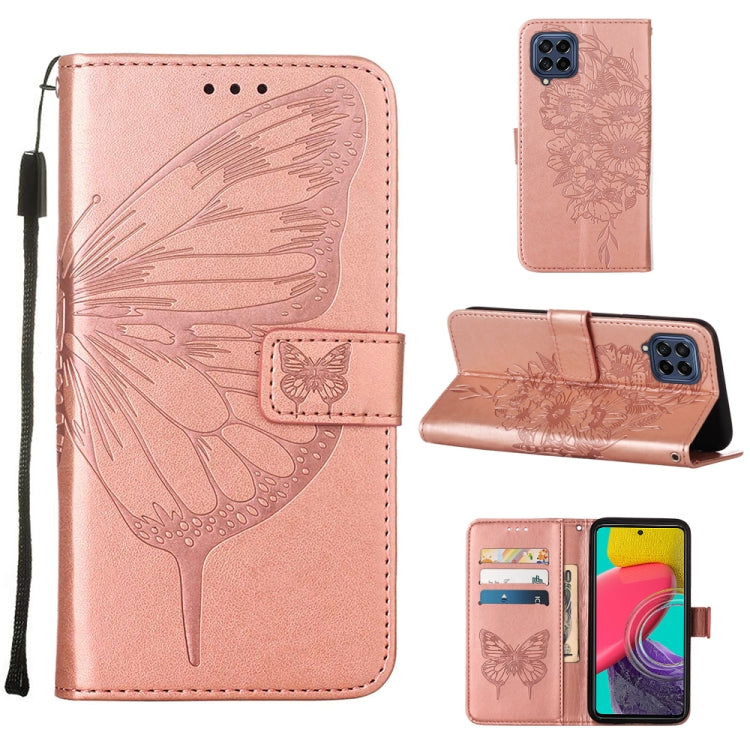 Custodia per telefono in pelle con farfalla goffrata, For Sony Xperia ACE III, For Xiaomi Redmi 10A, For Samsung Galaxy M33 5G