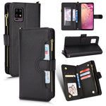 Custodia per telefono in pelle con cerniera texture Litchi, For Sharp Aquos Zero6 / Aquos Air, For Sharp Aquos Wish, For Motorola Moto E40 / E30 / E20, For Motorola Edge X30 / Edge 30 Pro /Edge+ 2020